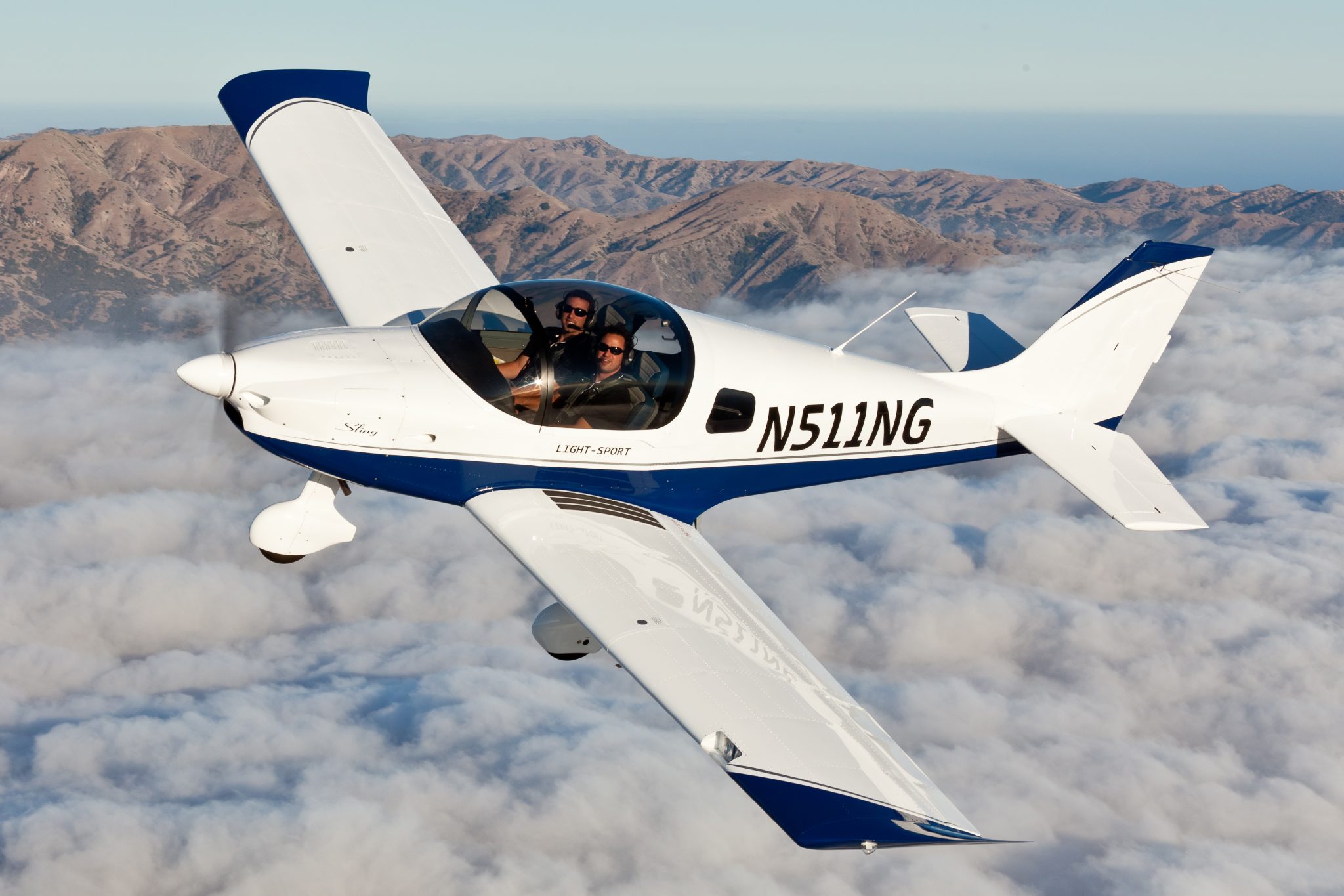 Sling NGT in flight